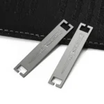 3002-4-Rectangular Antique Silver Dagger Pattern Unique Bookmark