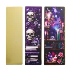 3009-2-UV 印刷花朵梦想书架尺书签