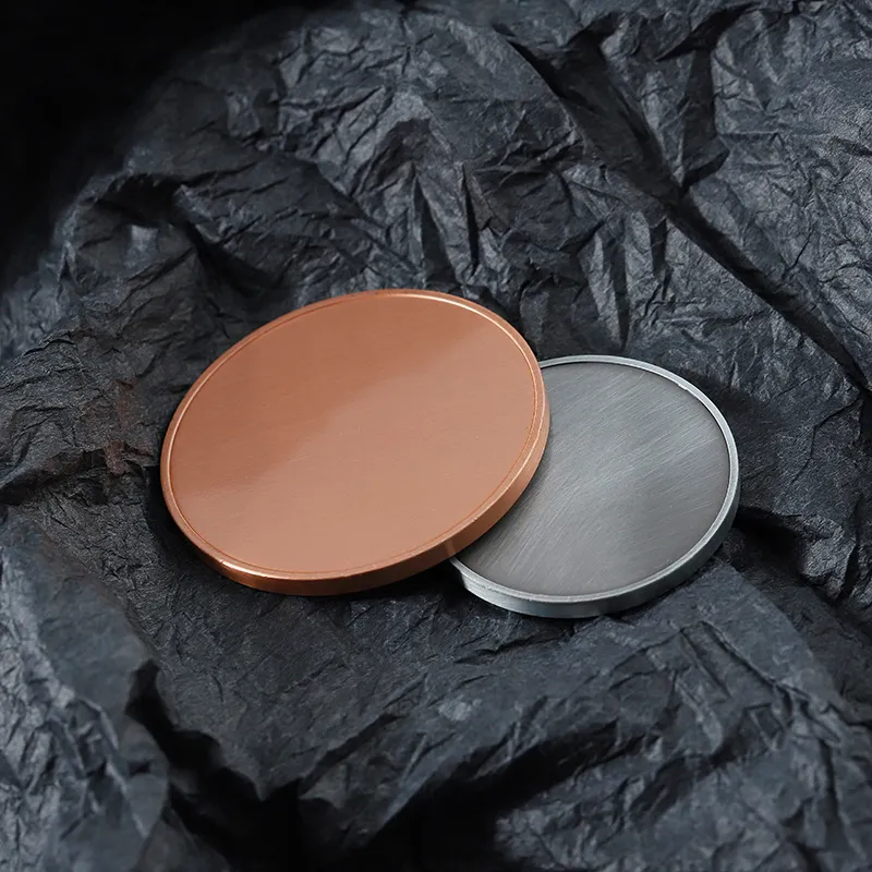 2652-7-Moneta di sfida in bianco a due toni