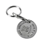 2152-3-皇冠图案汽车珐琅银令牌扣