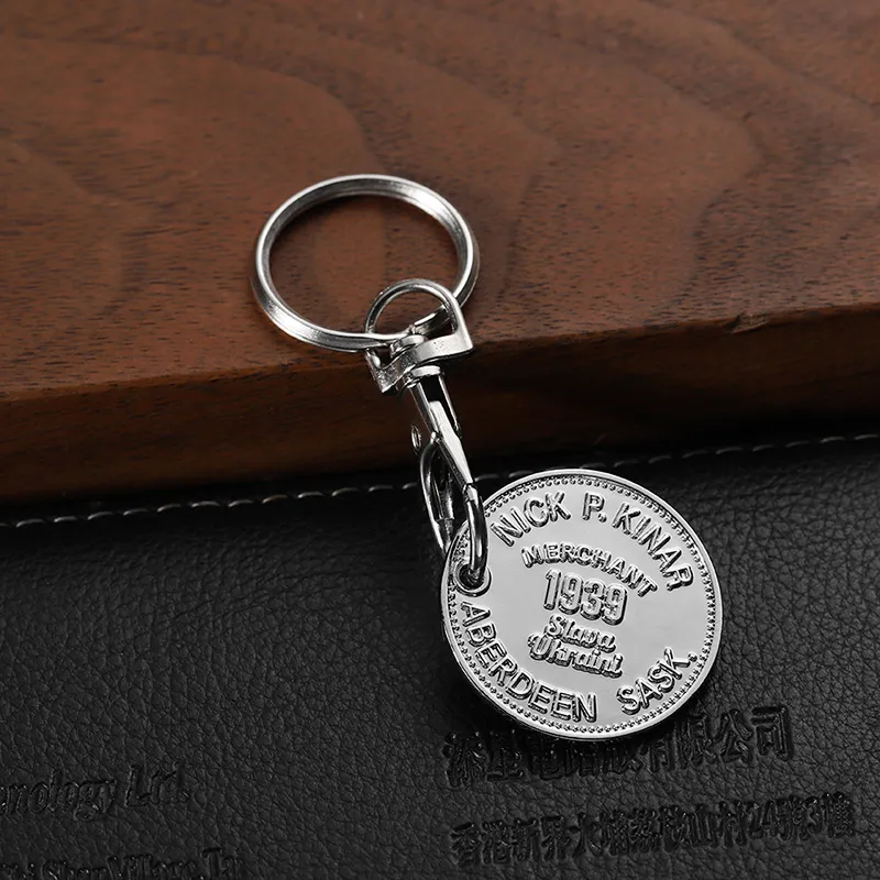 2152-8-皇冠图案汽车珐琅银令牌扣