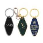 2338-1-Portachiavi per hotel con diamanti dipinti in oro