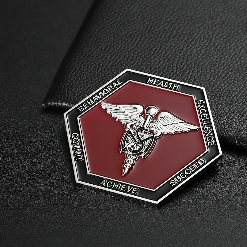 2517-5-Moneta commemorativa della gara di cervelli esagonali