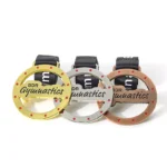 1429-4-Gymnastics hollow out concave baking paint médaille d'or, d'argent, de bronze