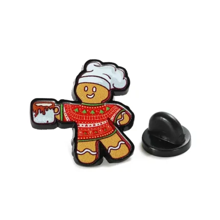 1605-1- Alien Cute Chef UV Printed Badge
