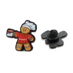 1605-3- Alien Cute Chef Badge imprimé aux UV