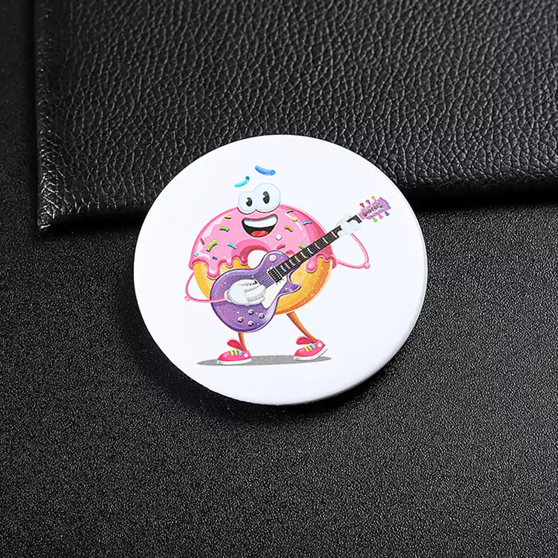 3692-5-Farbspray kreisförmiger innerer Mund Flaschenöffner Kühlschrankmagnet