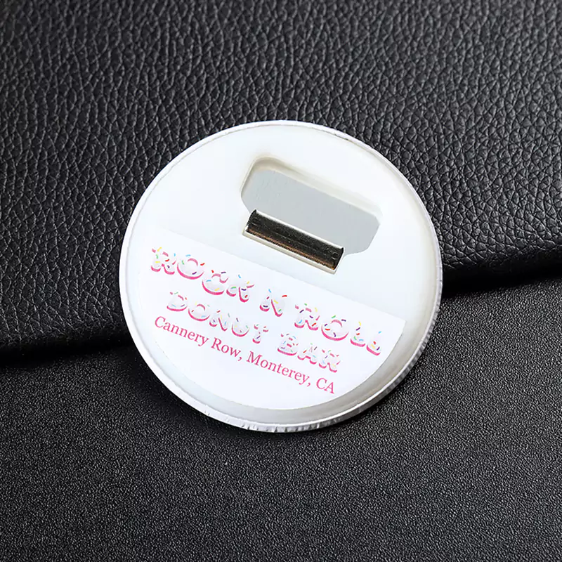 3692-6-Farbspray kreisförmiger innerer Flaschenöffner Kühlschrankmagnet