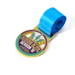 1427-3-Elite hollow baking paint com medalha de elemento relâmpago