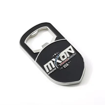 3694-5-Bottle opener baking paint shaped refrigerator sticker