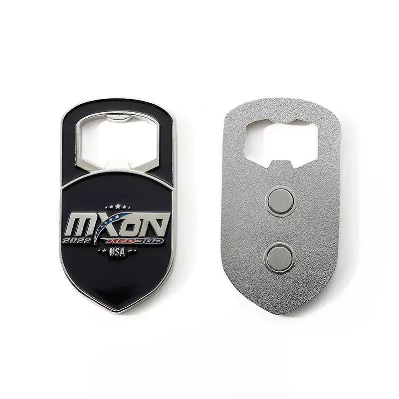 3694-9-Flaschenöffner Backfarbe Kühlschrankaufkleber