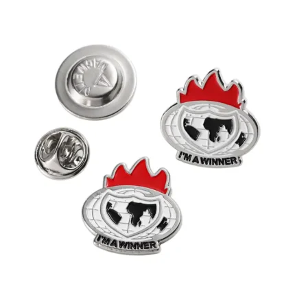 1789-4-Irregular Shaped Enamel Magnet Badge