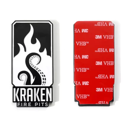 3602-4-Octopus tentacle square electrophoresis black baking paint refrigerator sticker