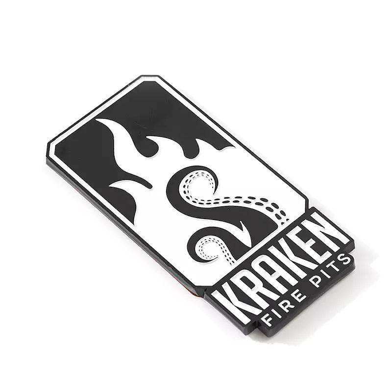 3602-5-Octopus Tentakel Quadrat Elektrophorese schwarz Backen Farbe Kühlschrank Aufkleber