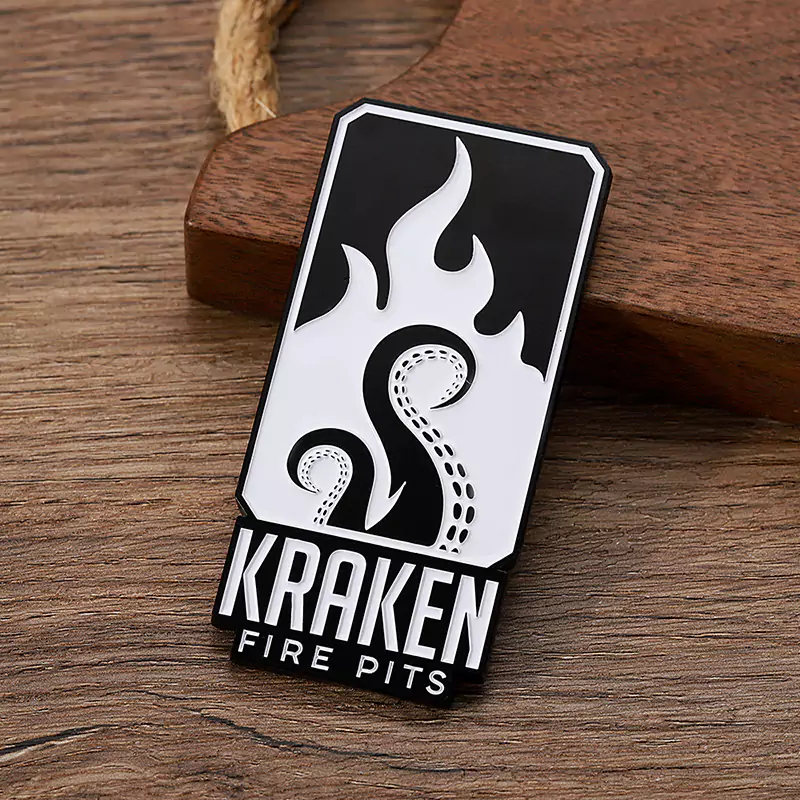 3602-8-Tentacule d'octopus carré électrophorèse peinture noire pour réfrigérateur autocollant