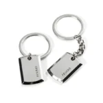 2358-4 Брелок из нержавеющей стали с гравировкой под серебро