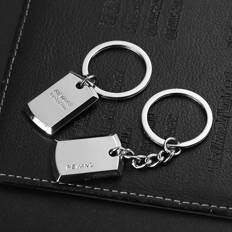 2358-7 Брелок из нержавеющей стали с гравировкой под серебро