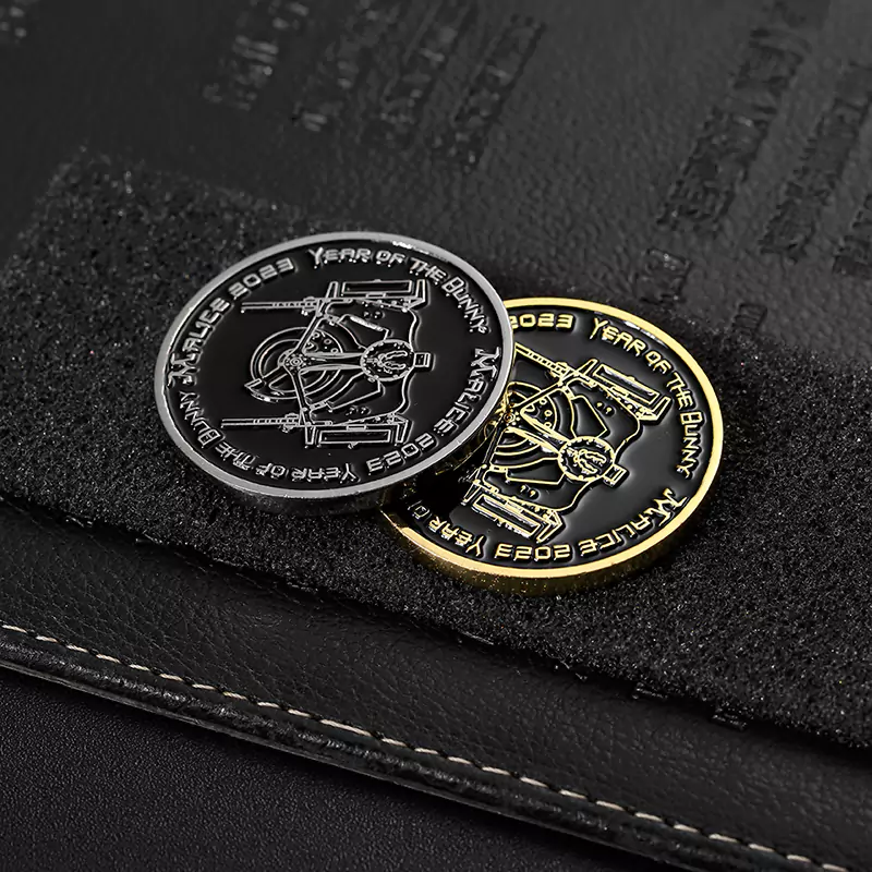 2513-6-机械动力轴黑色凹槽彩绘纪念币