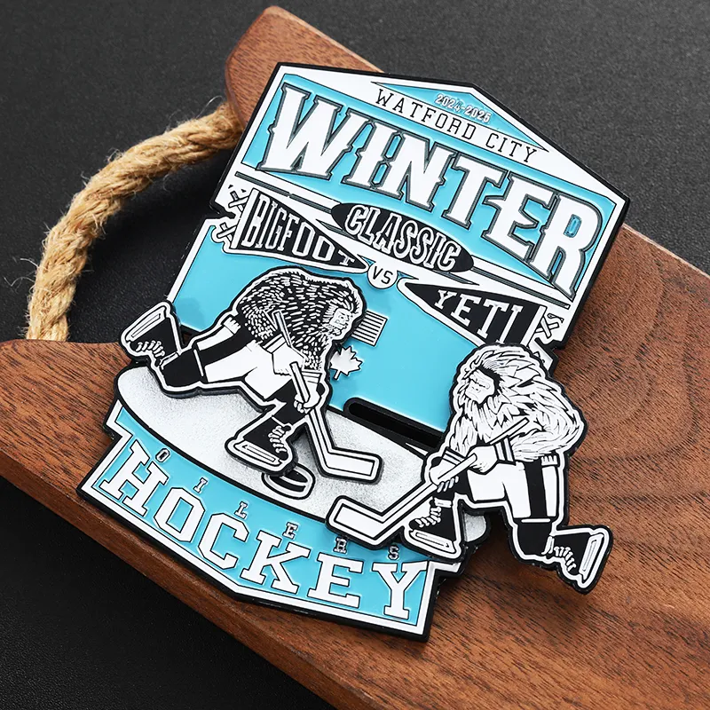 1728-5-HIFDDI vs YETI Ice Hockey Competition Limited Edition Badge