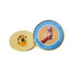 1911-3-TATU Round Resin Surface Badge