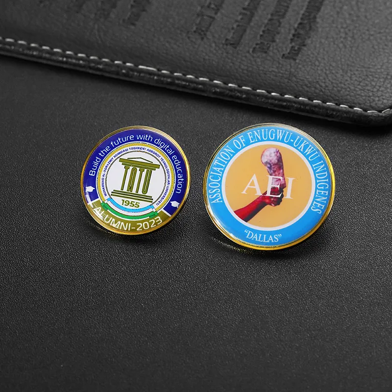 1911-5-TATU Round Resin Surface Badge