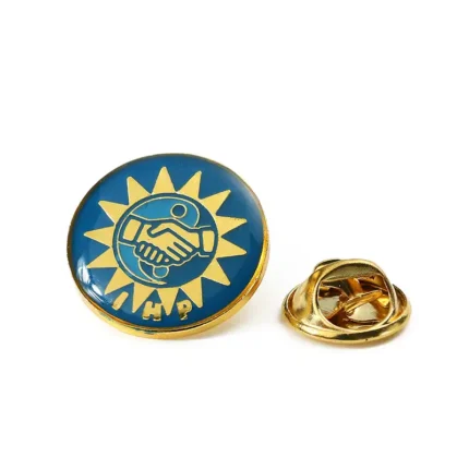 1912-2-Design Logo Gold Metal Custom Enamel Pins
