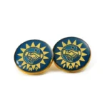 1912-3-Design Logo Gold Metal Custom Enamel Pins