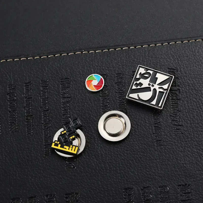 1787-8-Arabic Shaped Soft Enamel Iron Material Pin