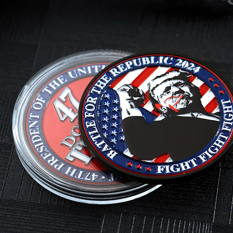 2508-4-Inauguration Commemorative Challenge Coin for the 47th Pres